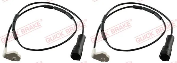 Warning Contact, brake pad wear